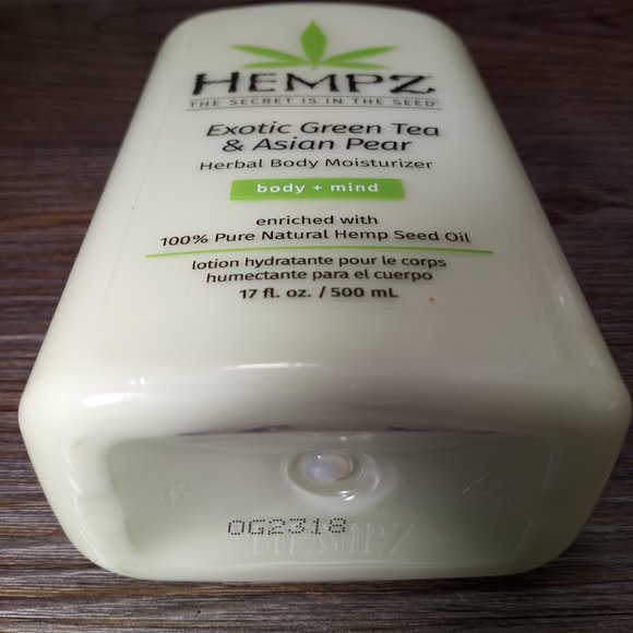 Hempz Green Tea & Asian Pear 17oz - Picture 4 of 6